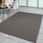 Chique Modern Interieur met Tapijt, Stoel en Tafel.
